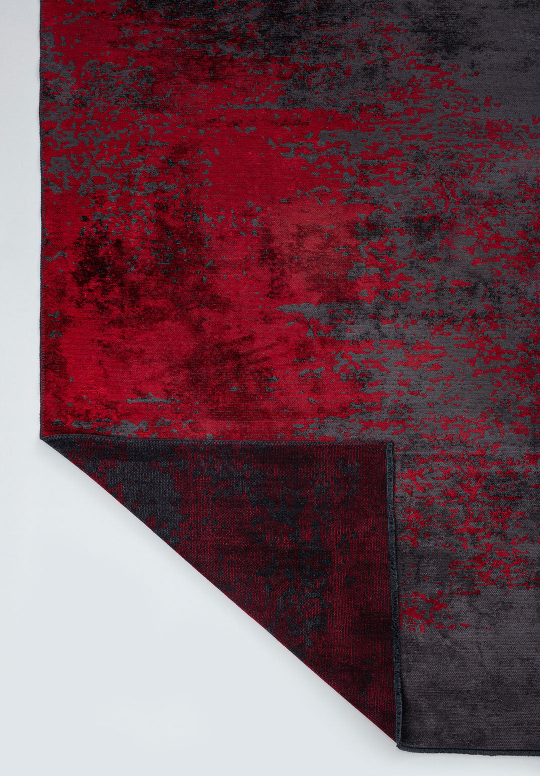 Milan Charcoal - Red Rug