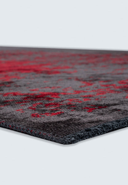 Milan Charcoal - Red Rug