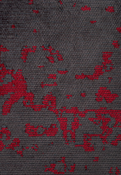 Milan Charcoal - Red Rug
