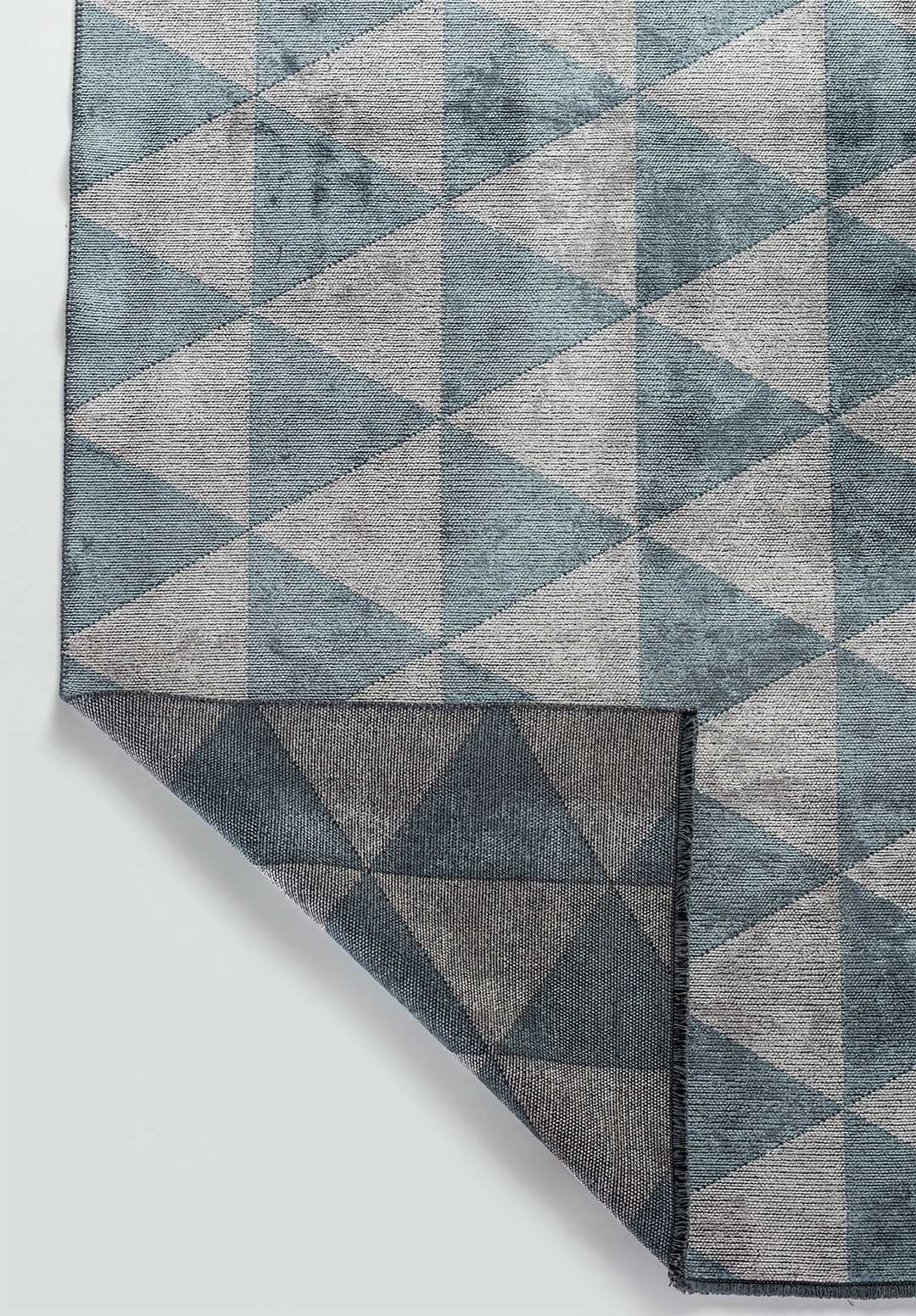 Ferrara Blue - Light Grey Rug