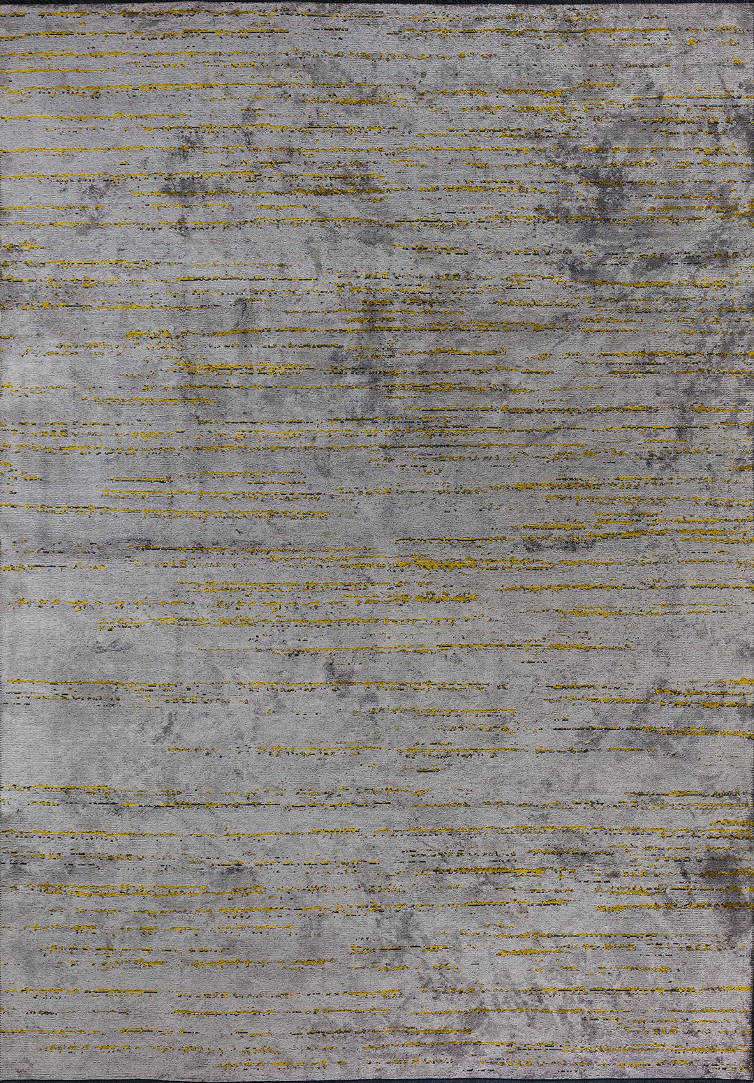 Como Light Grey - Yellow Rug