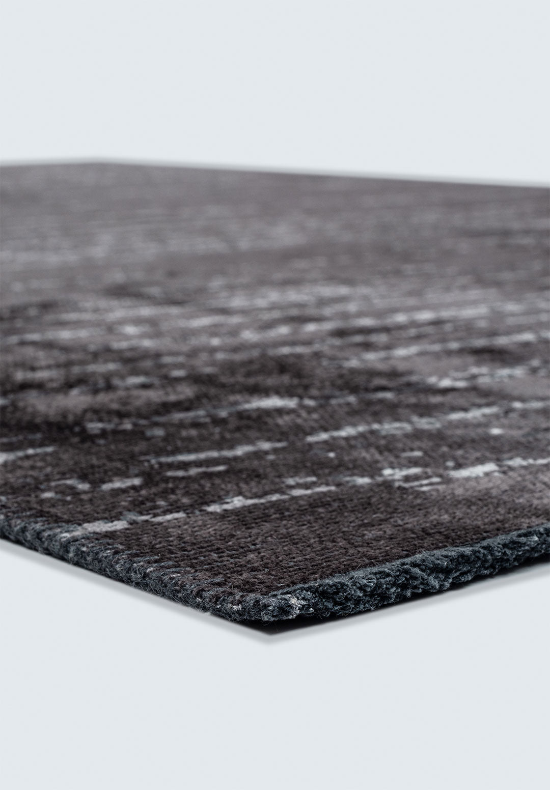 Como Charcoal - Light Grey Rug