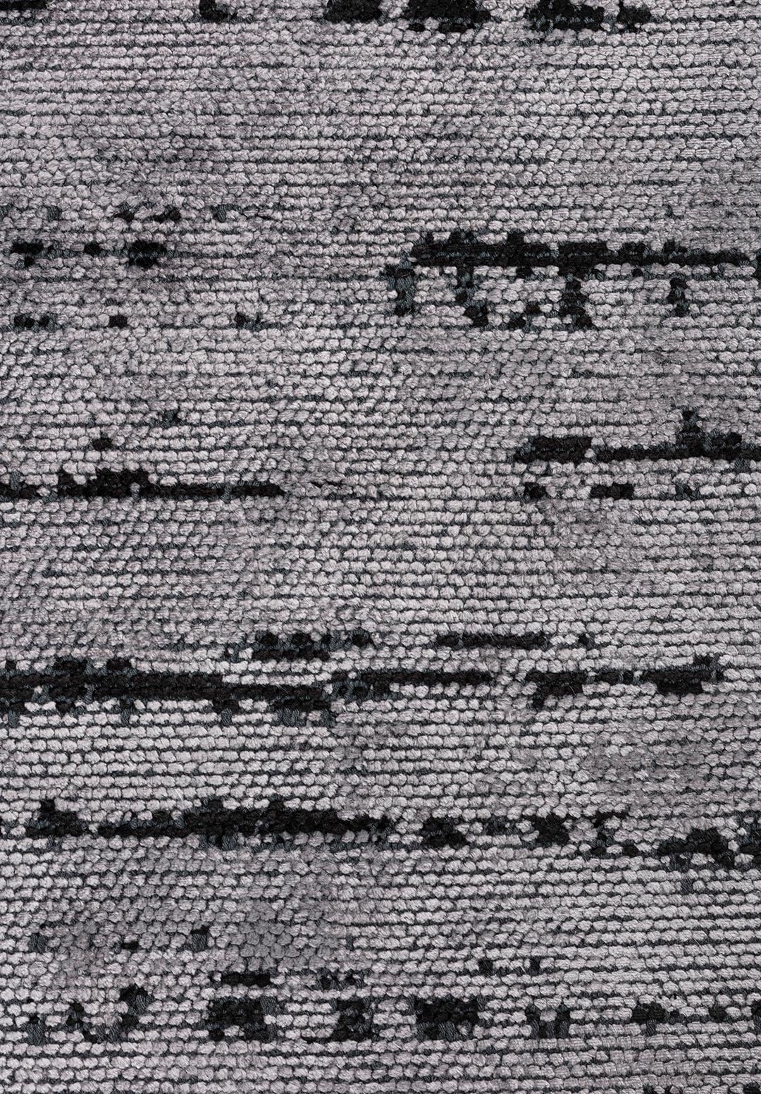 Como Light Grey - Black Rug area carpet area rug carpet Color_Black Color_Grey coral Material_Cotton & Viscose