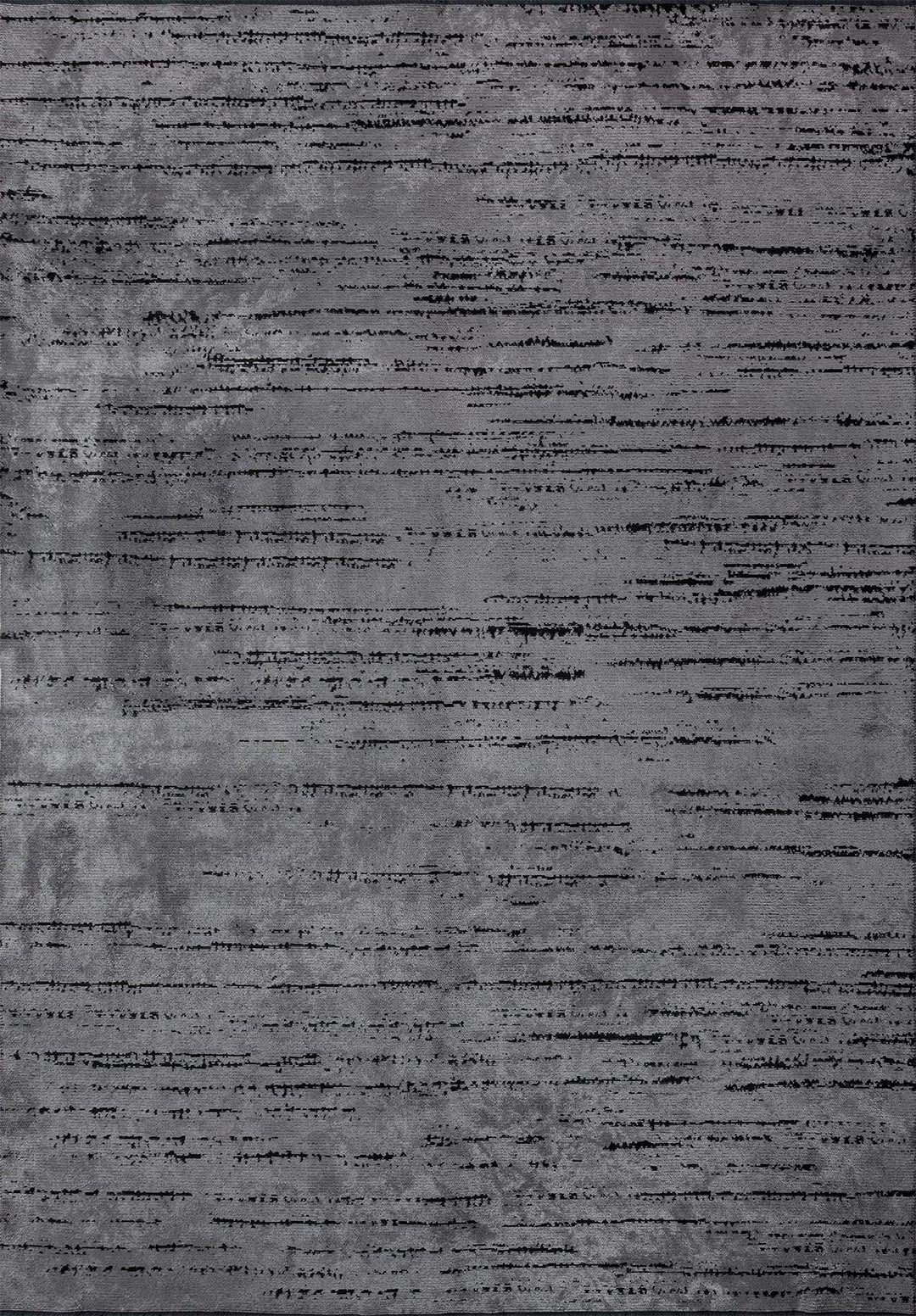 Como Light Grey - Black Rug area carpet area rug carpet Color_Black Color_Grey coral Material_Cotton & Viscose