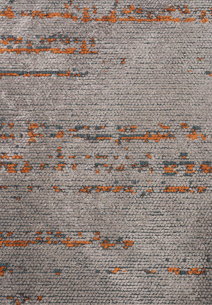Como Dark Grey - Terra Rug area carpet area rug carpet Color_Grey Color_Orange coral Material_Cotton & Viscose