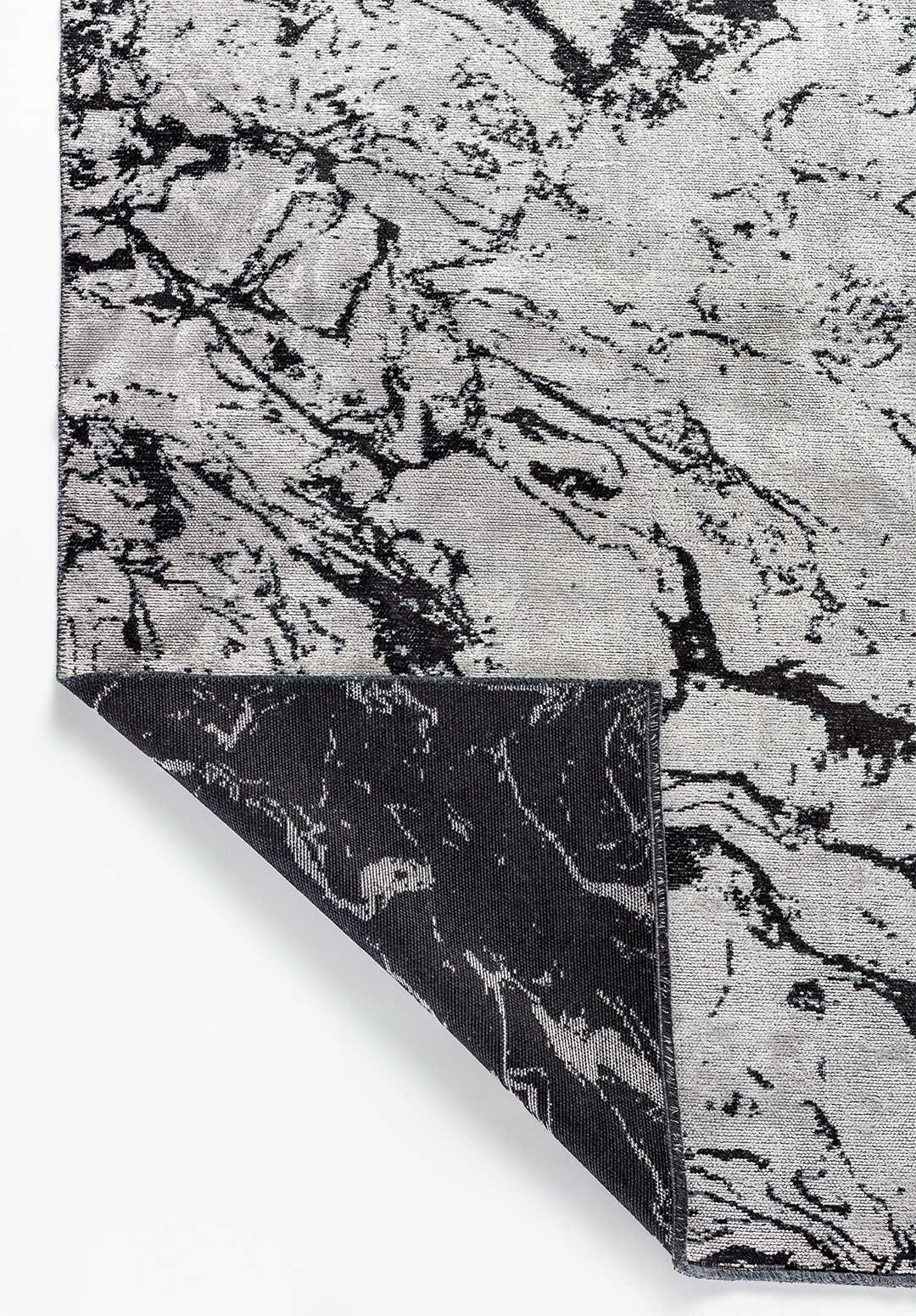 Venice Black - Light Grey Rug