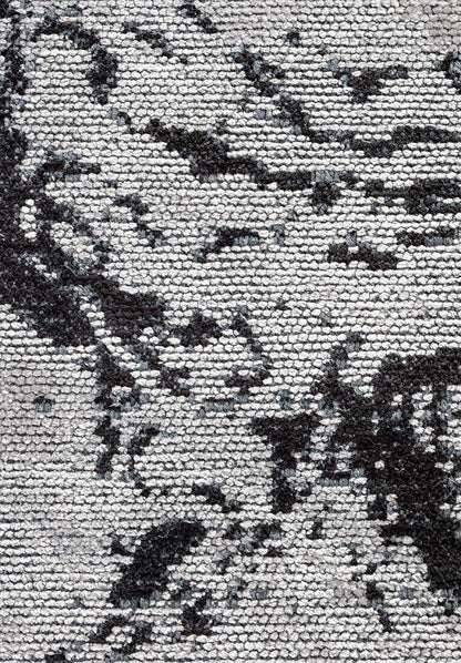 Venice Black - Light Grey Rug
