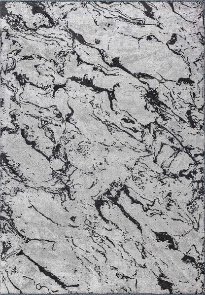 Venice Black - Light Grey Rug