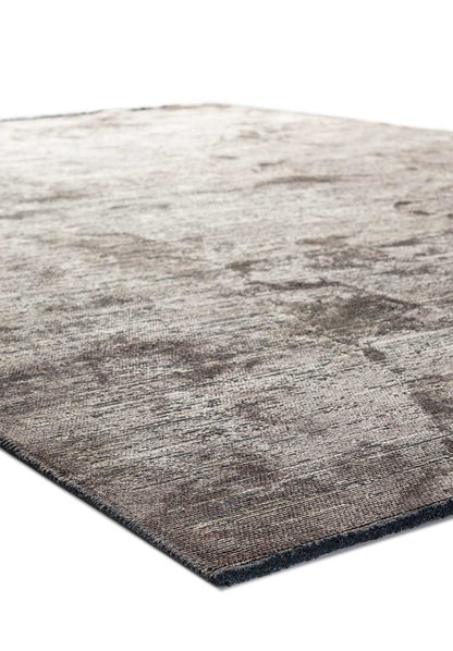 Genoa Dark Grey - Beige Rug