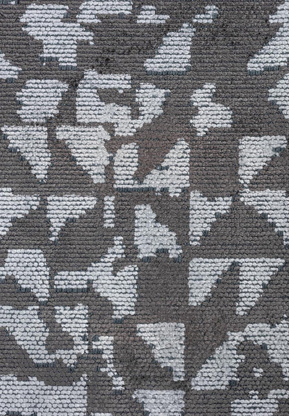 Bologna Charcoal - Ice Blue Rug area carpet area rug carpet Color_Beige Color_Blue coral Material_Cotton & Viscose