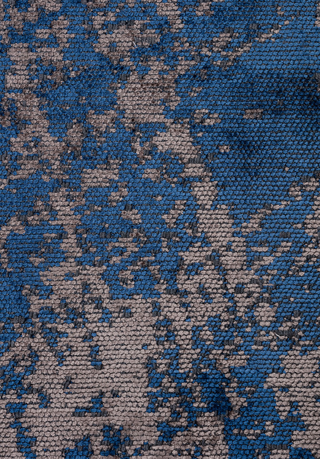 Nostalgia Dark Grey - Navy Blue Rug