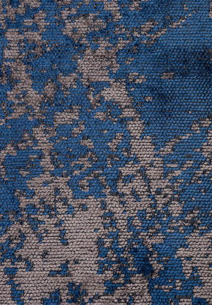 Nostalgia Dark Grey - Navy Blue Rug