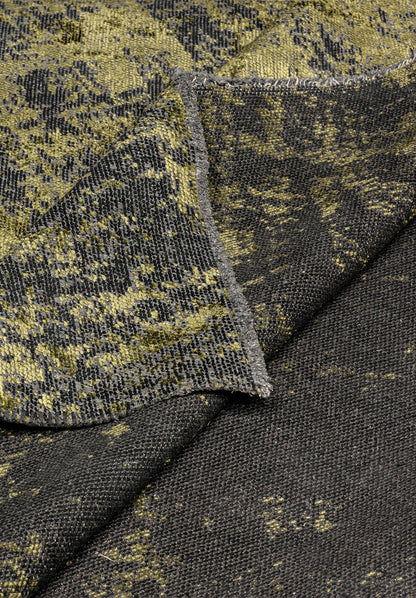 Nostalgia Matte Black - Green Rug