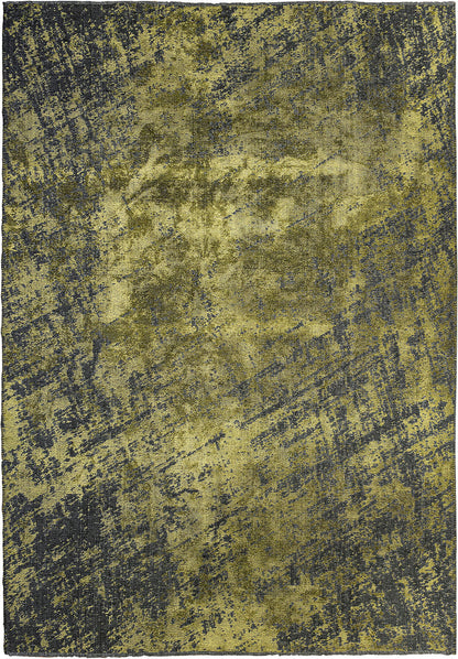 Nostalgia Matte Black - Green Rug