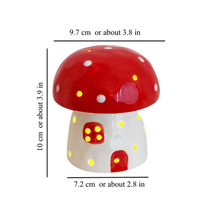 Ceramic Mushroom Night Light