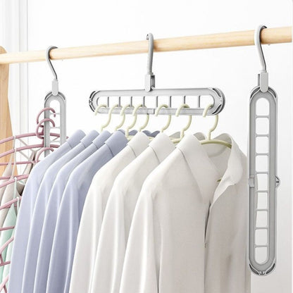 Cintre pivotant à deux voies