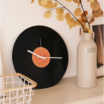 Vinyl Record Clock