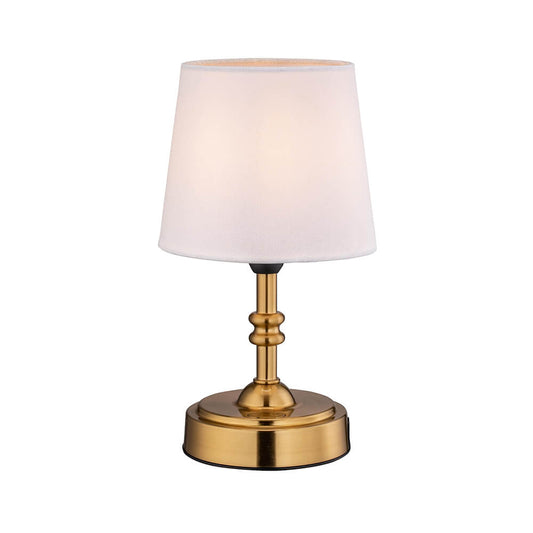 LED Retro Fabric Cordless Table Lamp