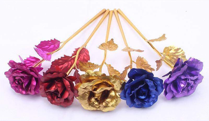 Rosas de ouro 24K