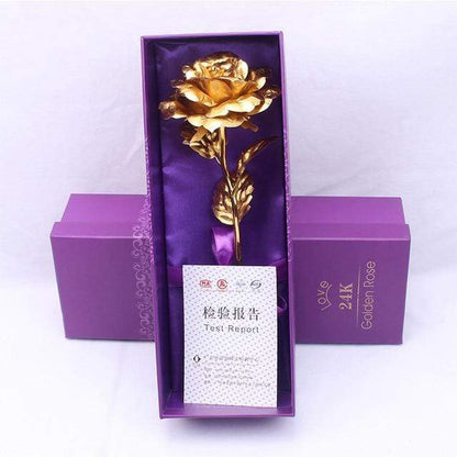 24K Gold Roses