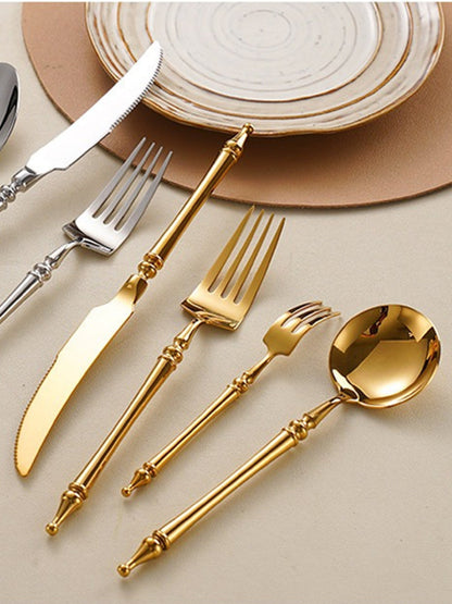 Xena Silver Stainless Steel Cutlery Set