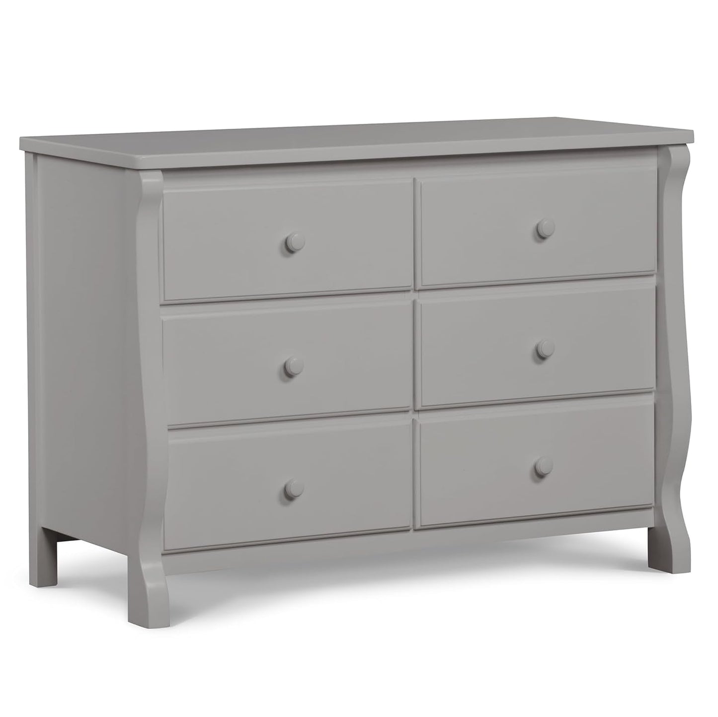 Universal 6 Drawer Dresser, Greenguard Gold Certified, Grey Baby Products Changing & Dressing Chests & Dressers Furniture Nursery