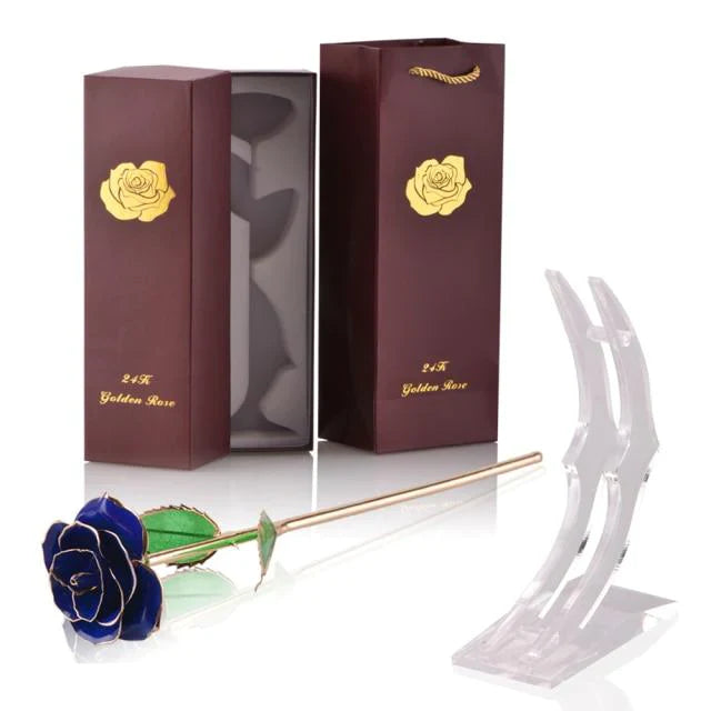 24k Gold Dipped Eternal Rose