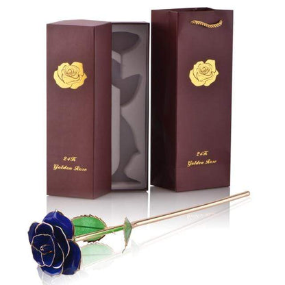 Ewige Rose in 24 Karat Gold getaucht