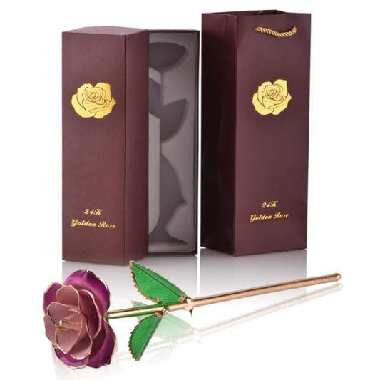 24k Gold Dipped Eternal Rose