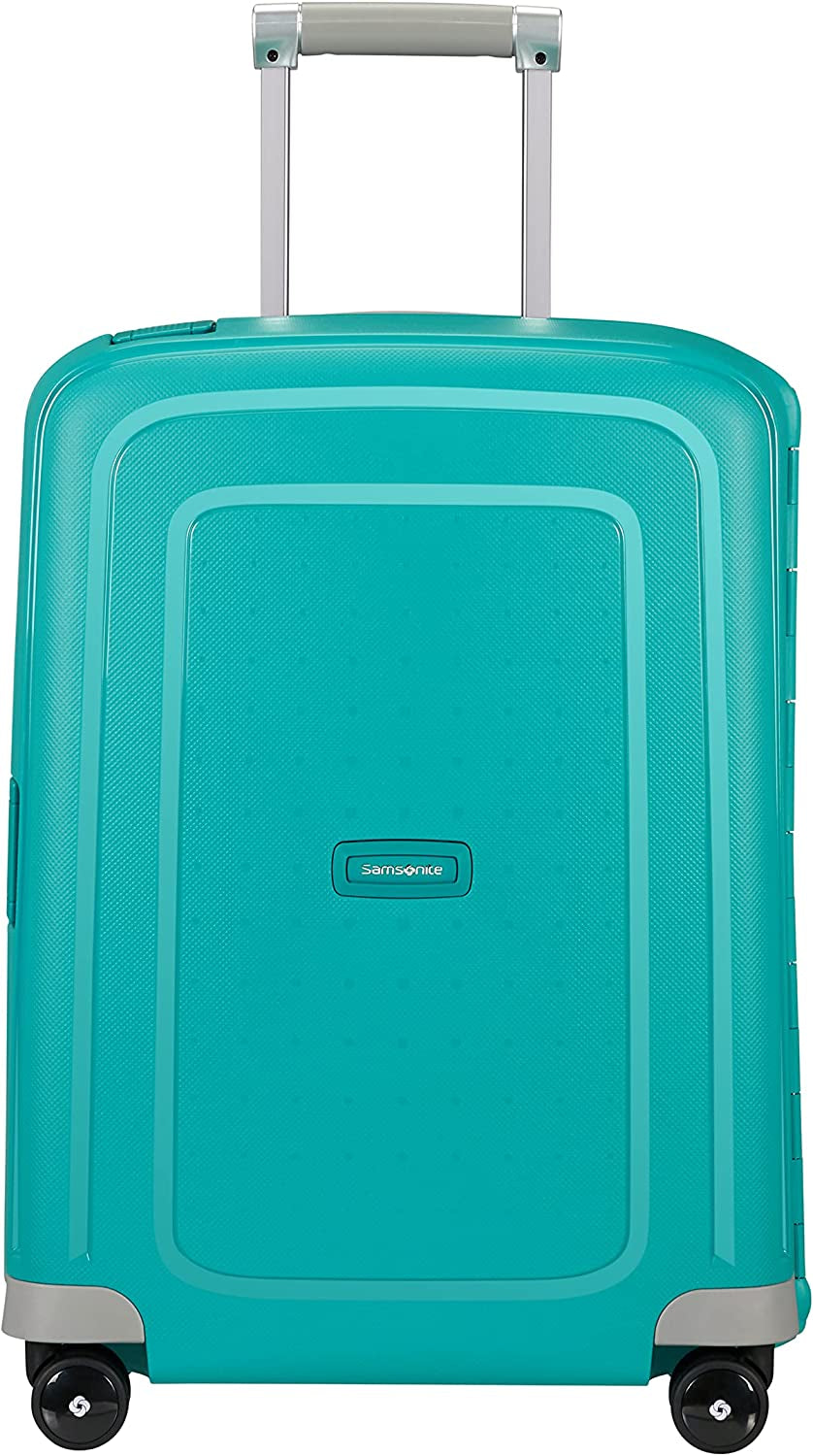 Samsonite Hand Luggage, 34 Liters, 55X40X20 Cm,Aqua Blue Carry-Ons Clothing Luggage Luggage & Bags Luggage & Travel Gear Shoes & Jewelry Suitcases