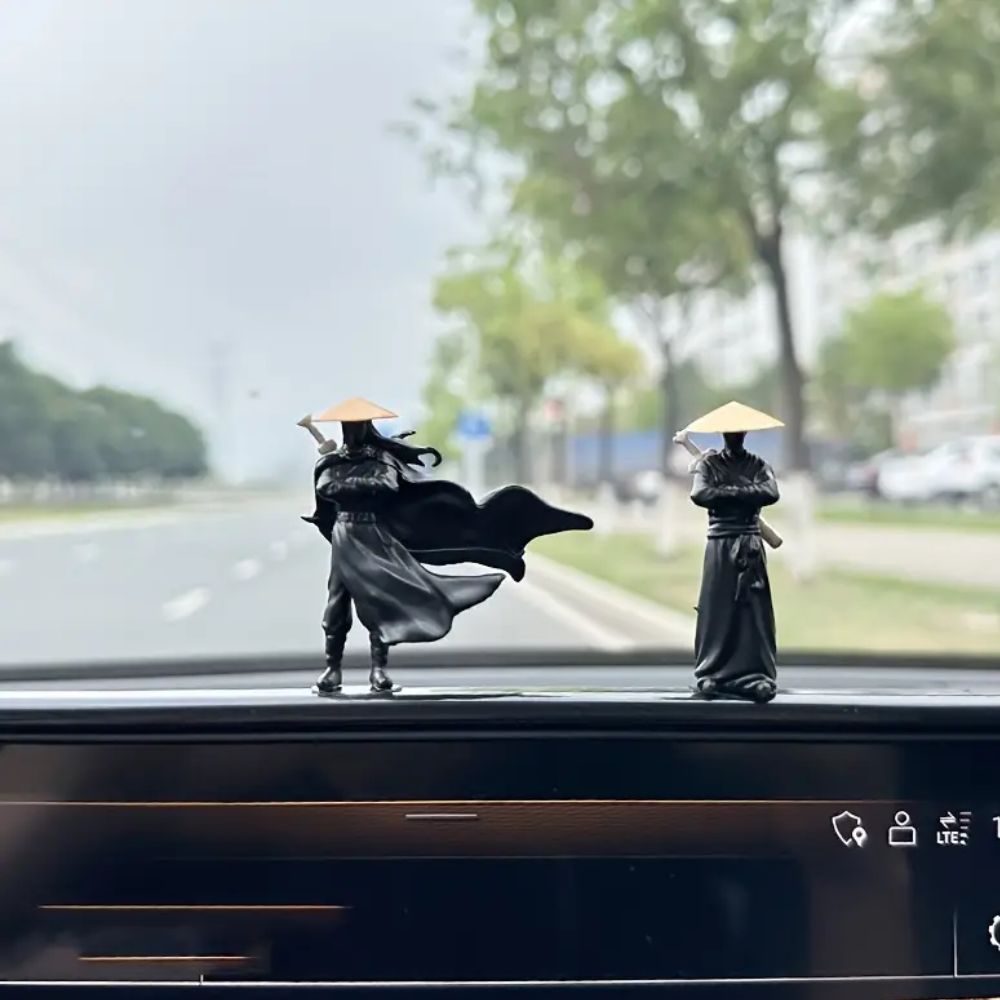 Japanese Youxia Car Decor (Set of 3 Warriors) – BAJE HOME