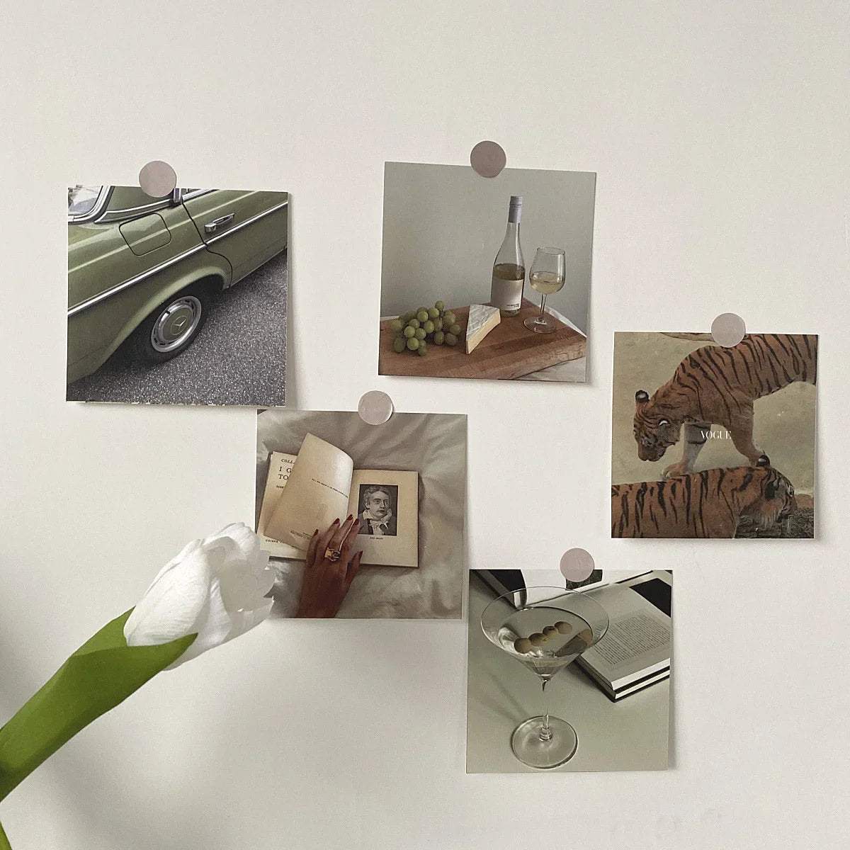 Curated Journal Aesthetic Wall Collage Kit