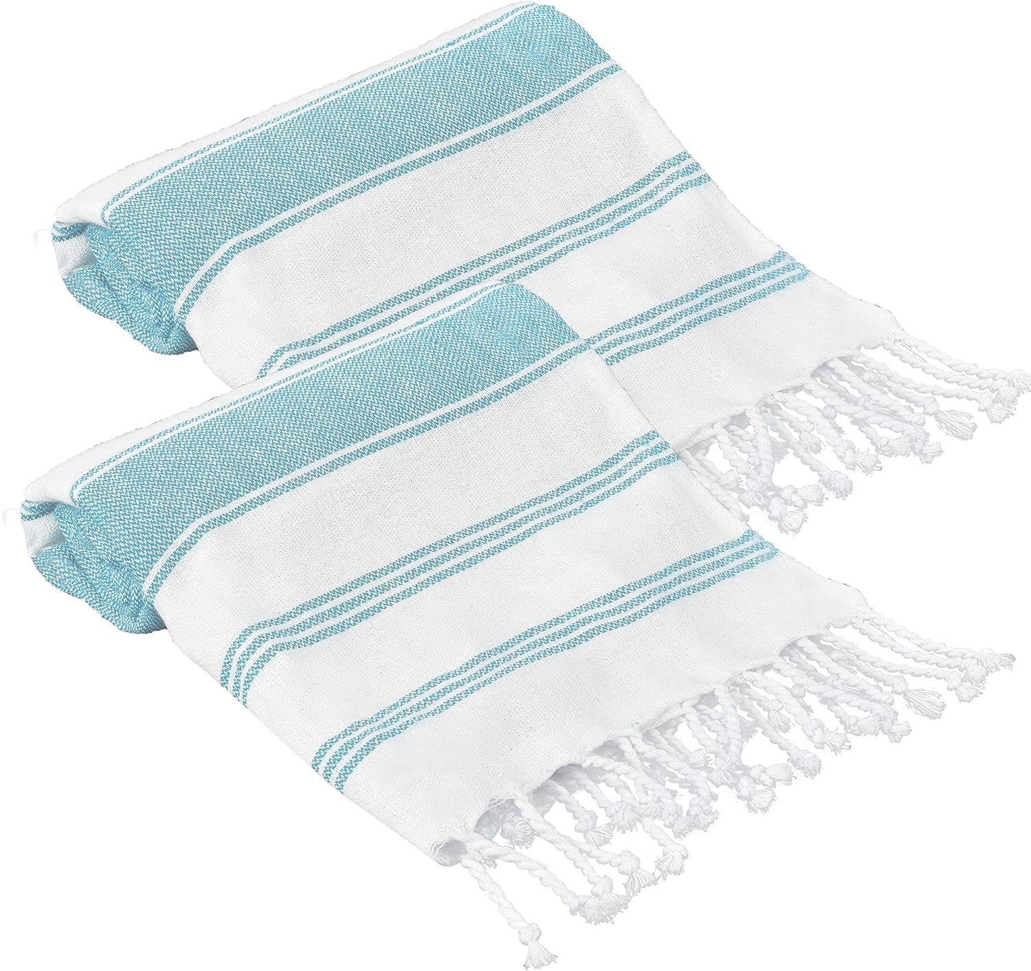 GLAMBURG Peshtemal Turkish Towel 100% Cotton Beach Towels Oversized 36X71 Set of 2, Cotton Beach Towels for Adults, Soft Durable Absorbent Extra Large Bath Sheet Hammam Towel - Charcoal Grey Bath Beach Towels Home & Kitchen Towels