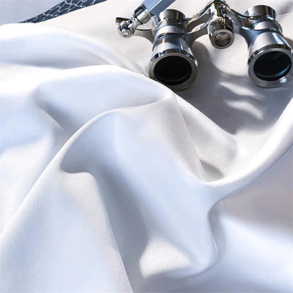 Sablier White Luxury Egyptian Cotton Bedding Set