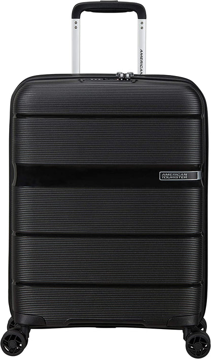 AMERICAN TOURISTER Unisex_Adult Luggage Suitcase, Black (Vivid Black), S (55 Cm-34 L) Carry-Ons Clothing Luggage Luggage & Bags Luggage & Travel Gear Shoes & Jewelry Suitcases