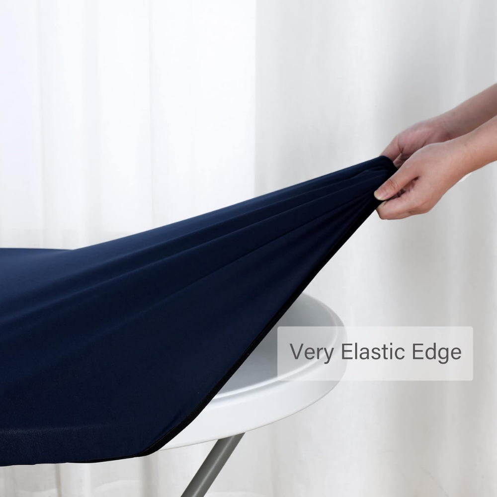 Runde, maßgeschneiderte Tischdecke