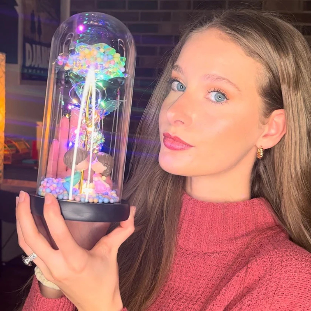 LumiRose™ | Enchanted Sparkly Rose