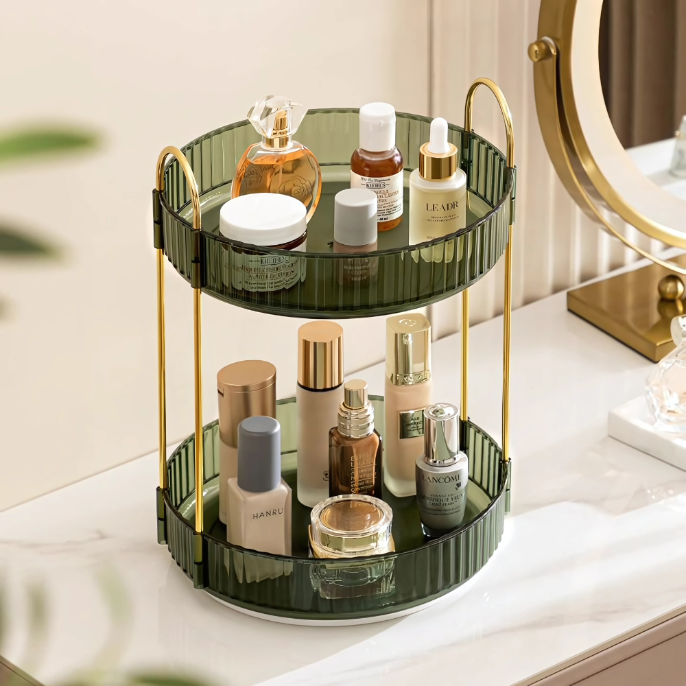 Rotating Cosmetics Organizer (BLACKLIST)