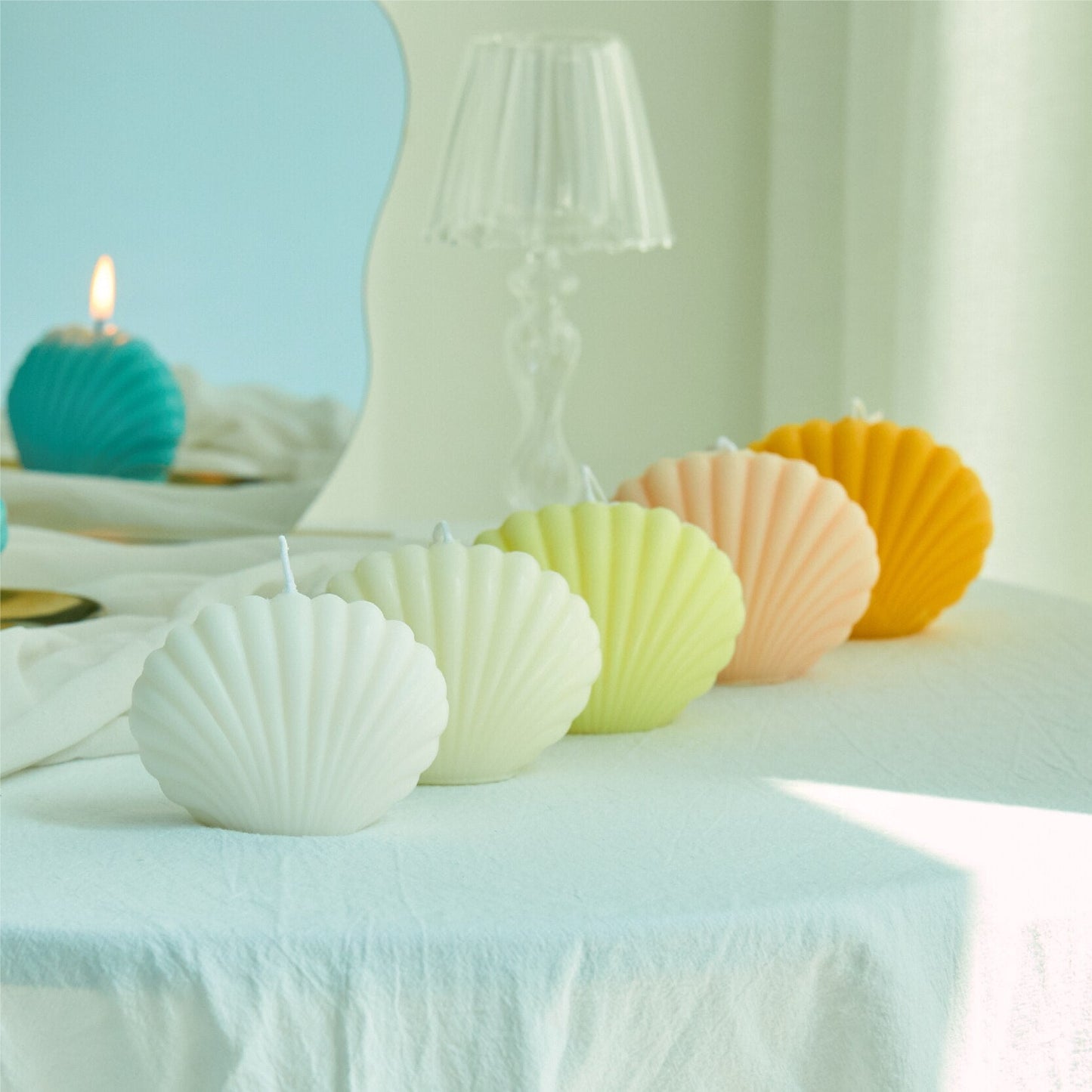 Sea Shell Candles