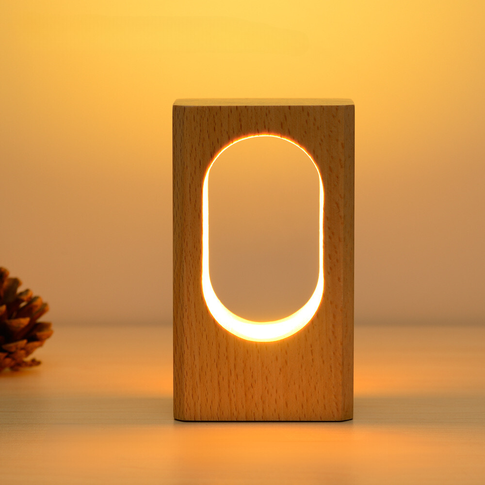 Wooden Night Lamp