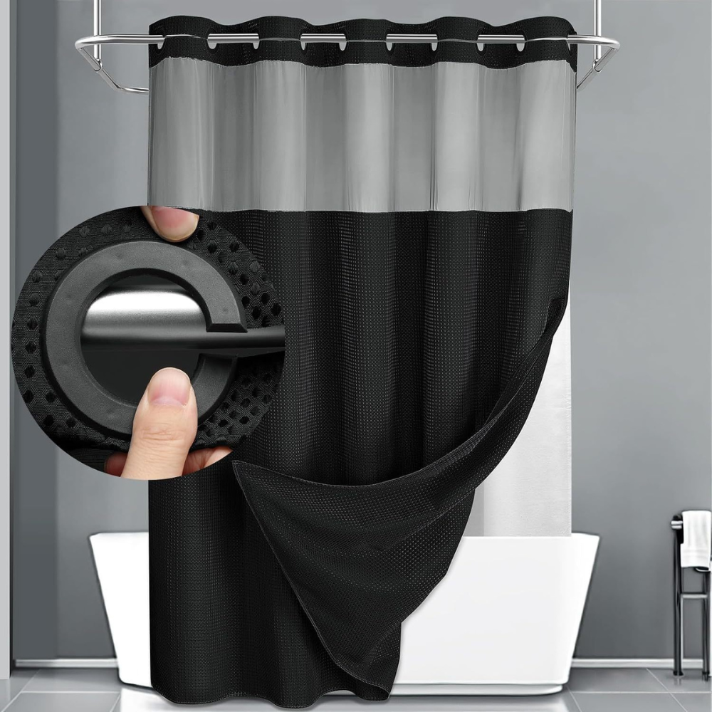 Rinova™ | No-Hook Shower Curtain