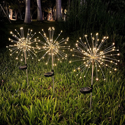 Waterproof Solar Firework Lamp