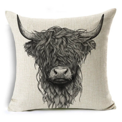 Scottish Yak Cushion Covers