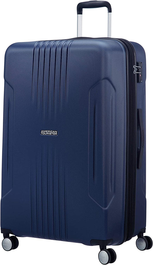 American Tourister Suitcase, Dark Navy, 78 Cm Clothing Luggage Luggage & Bags Luggage & Travel Gear Shoes & Jewelry Suitcases