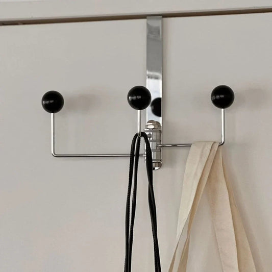 Smooth Ball Tip Metal Over-the-Door Hook