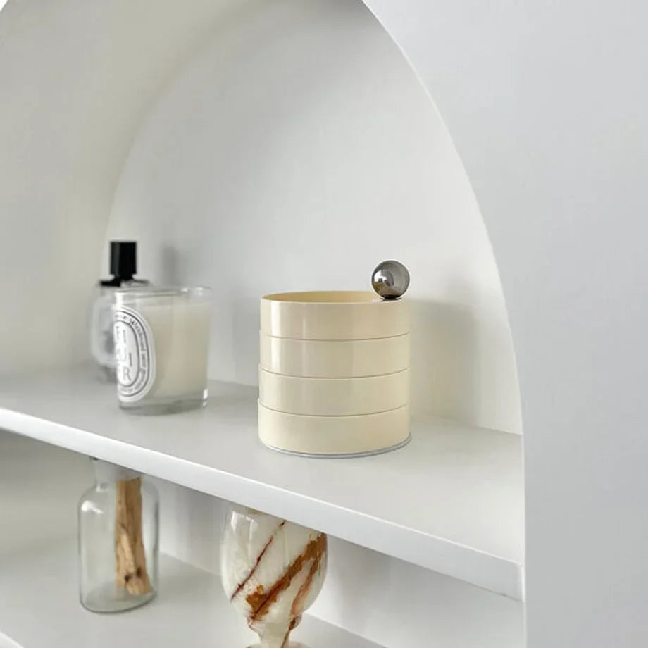 Smooth Swivel Melamine Jewelry Organizer