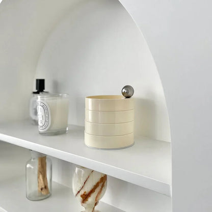 Smooth Swivel Melamine Jewelry Organizer