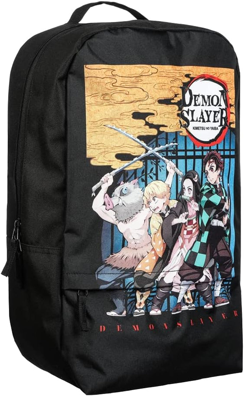 Bioworld Demon Slayer Poster Art Black Backpack Backpacks Casual Daypacks Clothing Luggage & Travel Gear Shoes & Jewelry