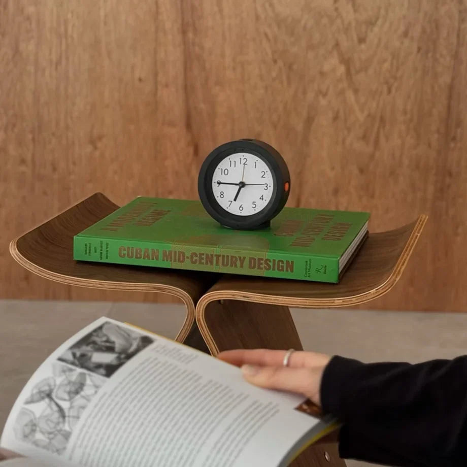 Classic Minimalist Matte ABS Analog Alarm Clock