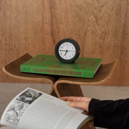Classic Minimalist Matte ABS Analog Alarm Clock